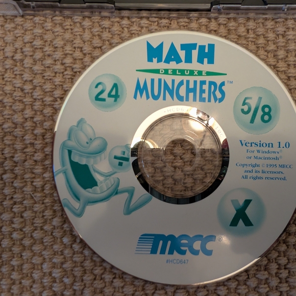 Silver Educational Math CD - Picture 2 of 3